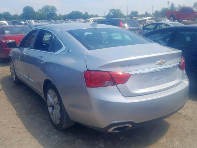 2G1125S37J9146530 - 2018 CHEVROLET IMPALA PRE ვერცხლისფერი ფოტო 3