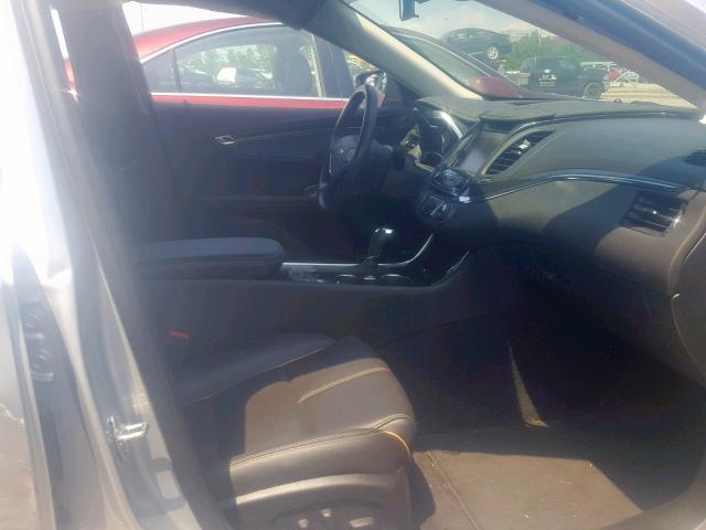 2G1125S37J9146530 - 2018 CHEVROLET IMPALA PRE ვერცხლისფერი ფოტო 5