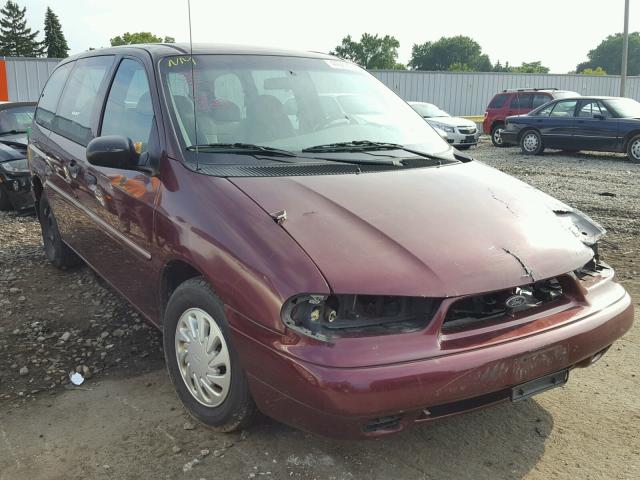 2FMZA51U7WBD76555 - 1998 FORD WINDSTAR W BURGUNDY photo 1