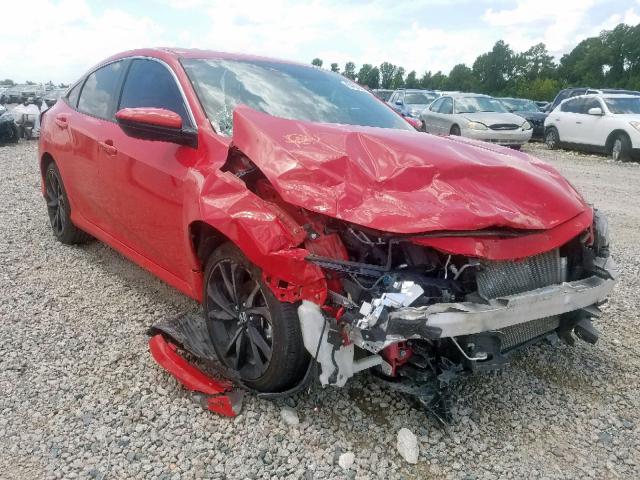 2HGFC2F88KH524250 - 2019 HONDA CIVIC SPOR RED photo 1