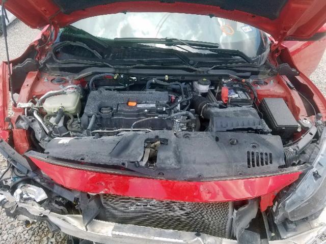 2HGFC2F88KH524250 - 2019 HONDA CIVIC SPOR RED photo 7