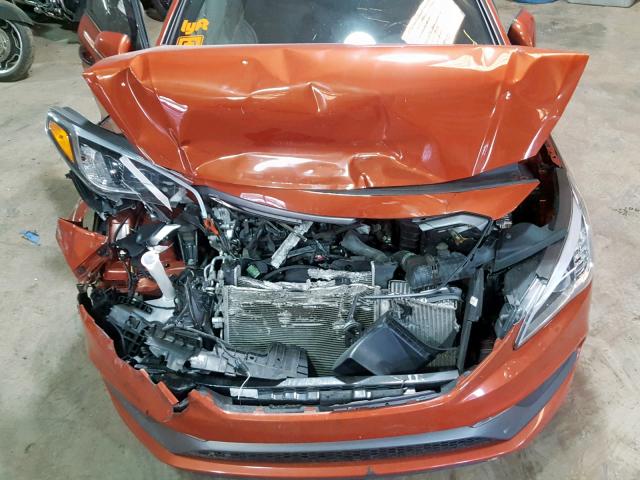 5NPE34AB3FH117992 - 2015 HYUNDAI SONATA SPO ORANGE photo 7