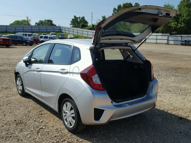 3HGGK5H50FM743772 - 2015 HONDA FIT LX SILVER photo 3