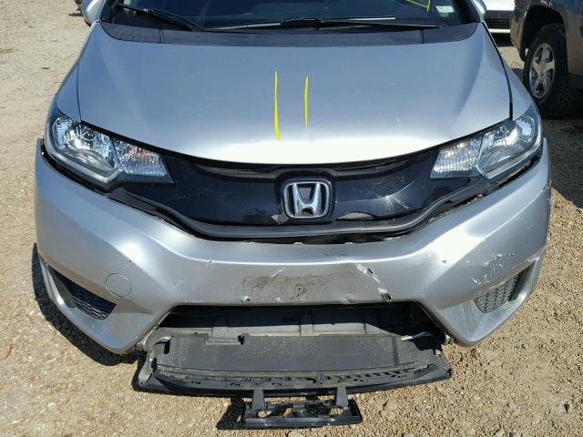 3HGGK5H50FM743772 - 2015 HONDA FIT LX SILVER photo 9