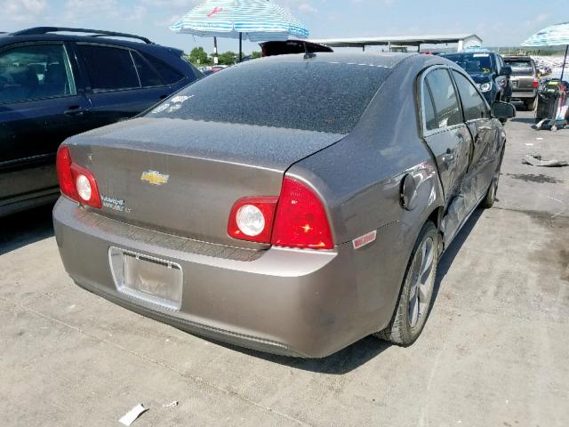 1G1ZC5E17BF220628 - 2011 CHEVROLET MALIBU 1LT 棕色 照片 4