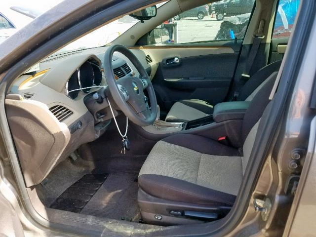 1G1ZC5E17BF220628 - 2011 CHEVROLET MALIBU 1LT 棕色 照片 5