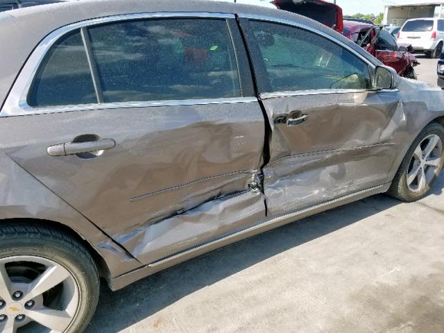 1G1ZC5E17BF220628 - 2011 CHEVROLET MALIBU 1LT 棕色 照片 9