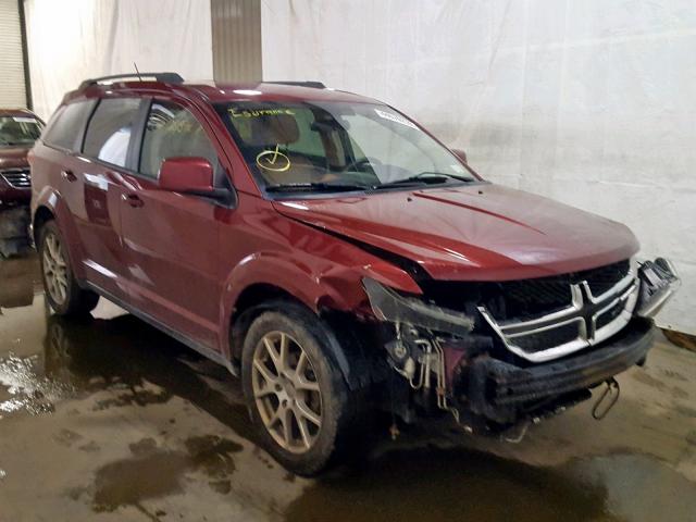 3D4PG1FG8BT540550 - 2011 DODGE JOURNEY MA RED photo 1