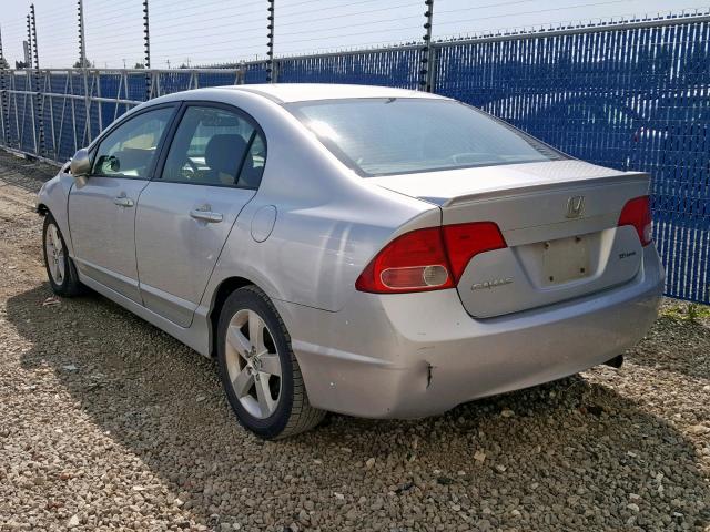 2HGFA16948H009909 - 2008 HONDA CIVIC EXL 银色 照片 3