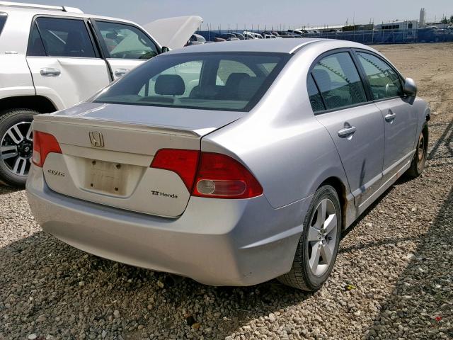 2HGFA16948H009909 - 2008 HONDA CIVIC EXL 银色 照片 4