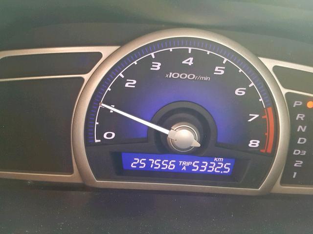 2HGFA16948H009909 - 2008 HONDA CIVIC EXL 银色 照片 8