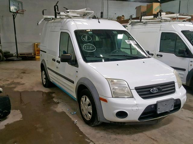 NM0LS7BN5DT134688 - 2013 FORD TRANSIT CO WHITE photo 1