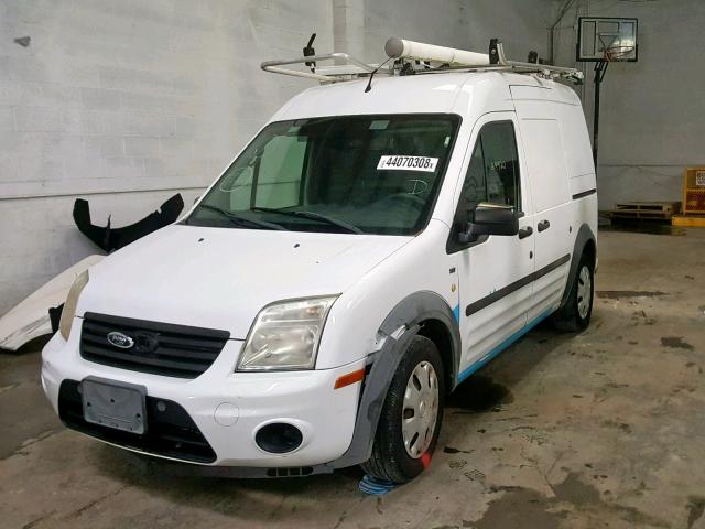 NM0LS7BN5DT134688 - 2013 FORD TRANSIT CO WHITE photo 2