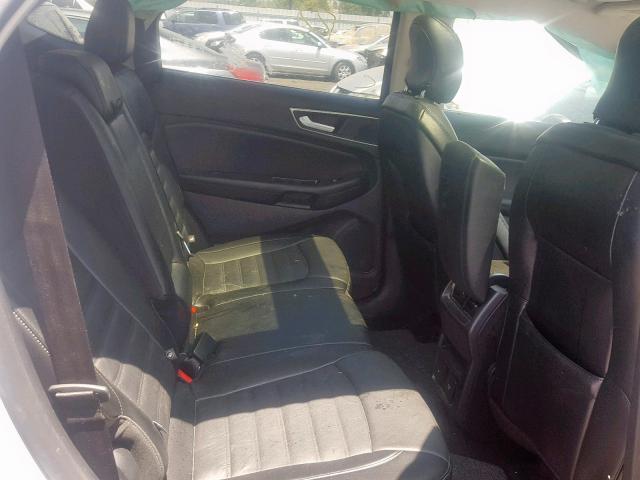 2FMTK3J93FBC34979 - 2015 FORD EDGE SEL SILVER photo 6