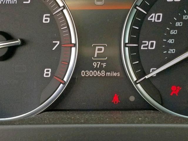 19UUB2F52HA002950 - 2017 ACURA TLX TECH SILVER photo 8