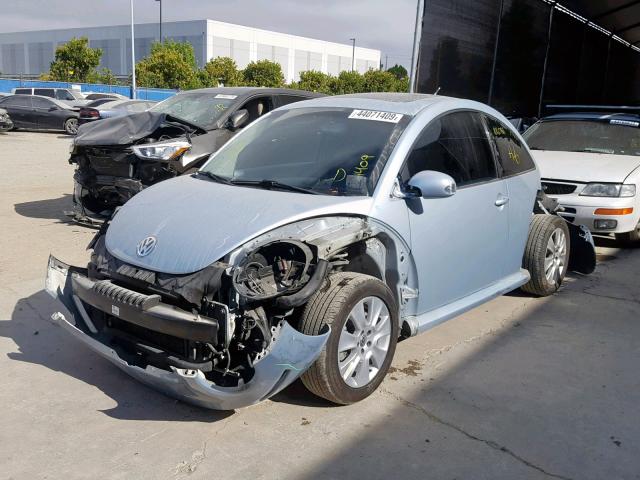 3VWRG31C69M513323 - 2009 VOLKSWAGEN NEW BEETLE ლურჯი ფოტო 2
