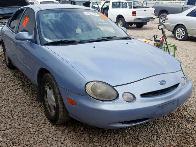 1FALP52U5VA303305 - 1997 FORD TAURUS GL BLUE photo 1