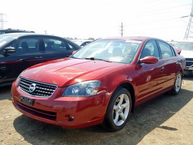 1N4BL11D55C956657 - 2005 NISSAN ALTIMA SE RED photo 2