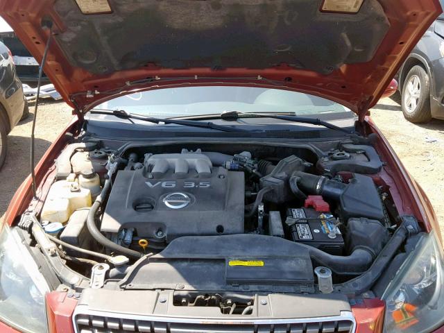 1N4BL11D55C956657 - 2005 NISSAN ALTIMA SE RED photo 7