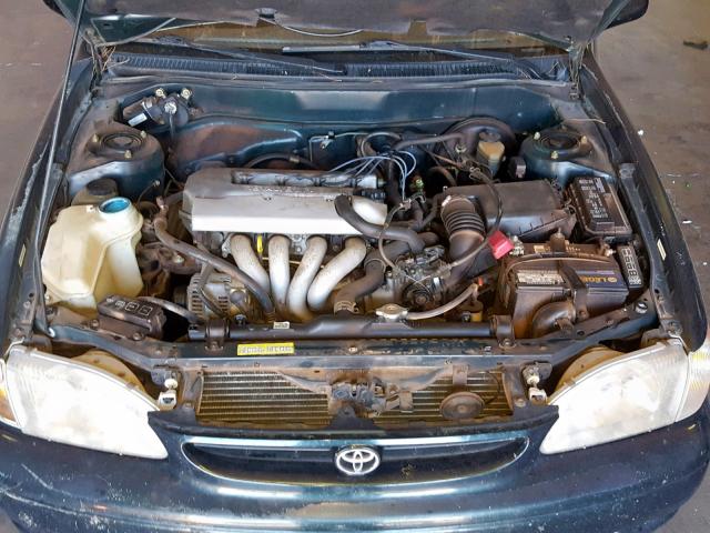 1NXBR12E8XZ154239 - 1999 TOYOTA COROLLA VE GREEN photo 7