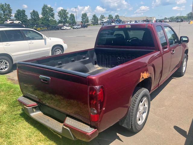 1GCCS199998116522 - 2009 CHEVROLET COLORADO RED photo 4