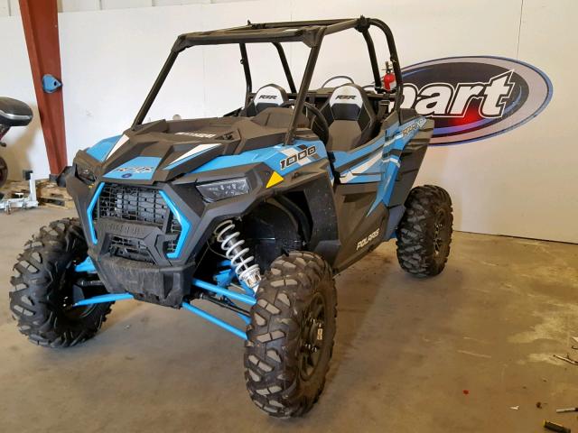 3NSVDE991KF777136 - 2019 POLARIS RZR XP 100 BLUE photo 2