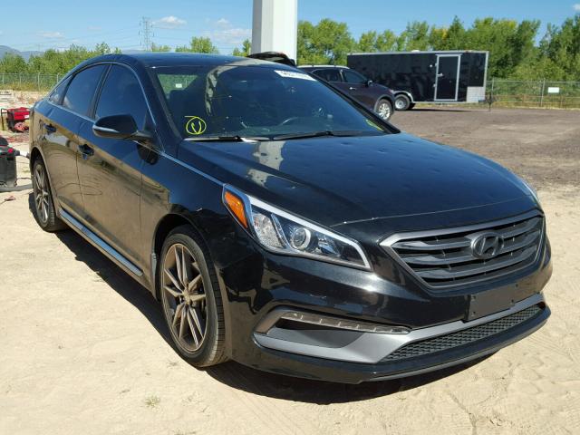 5NPE34AB1HH569331 - 2017 HYUNDAI SONATA SPO BLACK photo 1