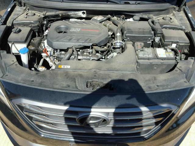 5NPE34AB1HH569331 - 2017 HYUNDAI SONATA SPO BLACK photo 7