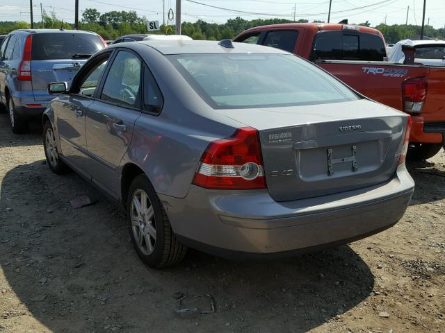 YV1MS382462223426 - 2006 VOLVO S40 2.4I GRAY photo 3