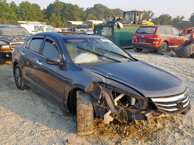 1HGCP3F81CA022936 - 2012 HONDA ACCORD EXL GRAY photo 1