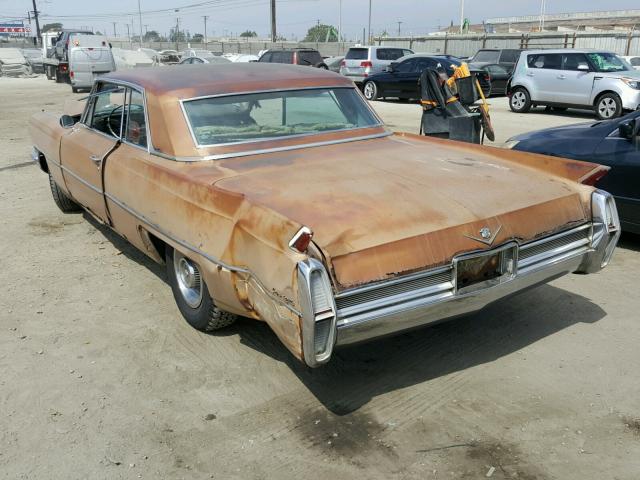 64J008007 - 1964 CADILLAC COUPE DEVI GOLD photo 3