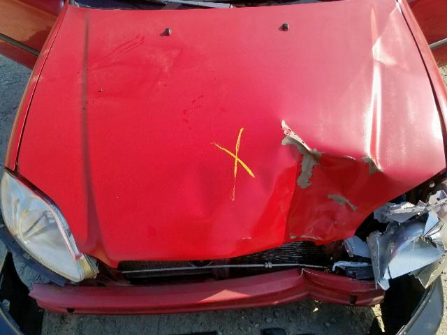 1HGEJ6224TL022057 - 1996 HONDA CIVIC DX RED photo 7