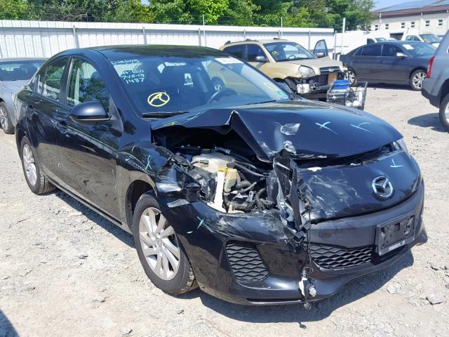 JM1BL1W89C1638474 - 2012 MAZDA 3 I BLACK photo 1