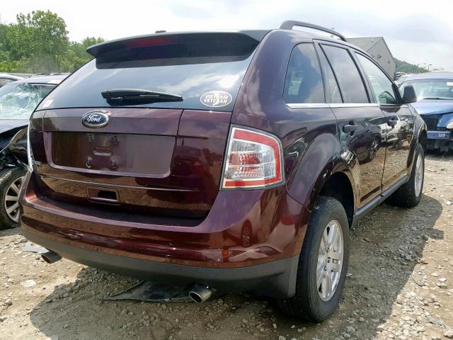 2FMDK36C59BA79218 - 2009 FORD EDGE SE PURPLE photo 4