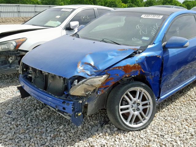 JTKDE167160129329 - 2006 TOYOTA SCION TC ლურჯი ფოტო 9