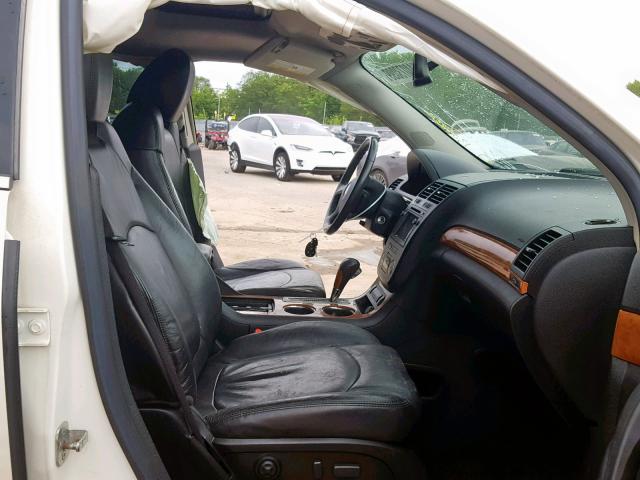 5GZER33748J243952 - 2008 SATURN OUTLOOK XR თეთრი ფოტო 5