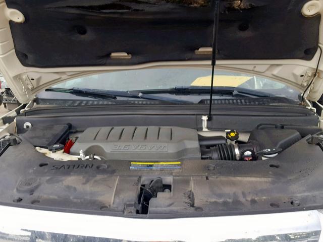 5GZER33748J243952 - 2008 SATURN OUTLOOK XR თეთრი ფოტო 7