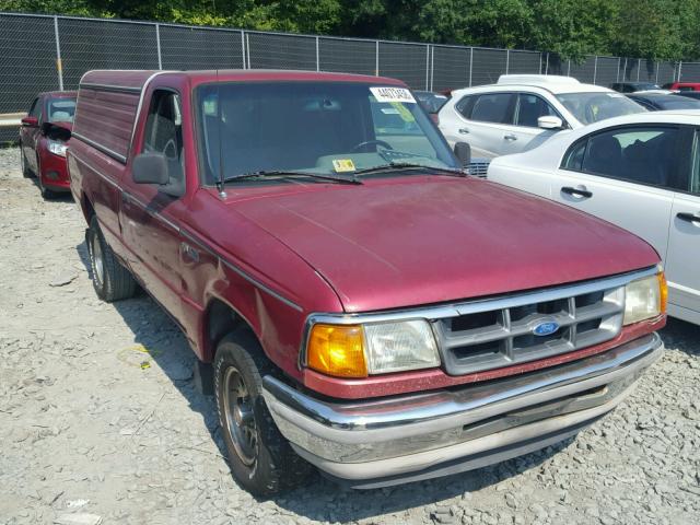 1FTCR10A0RTA89517 - 1994 FORD RANGER RED photo 1