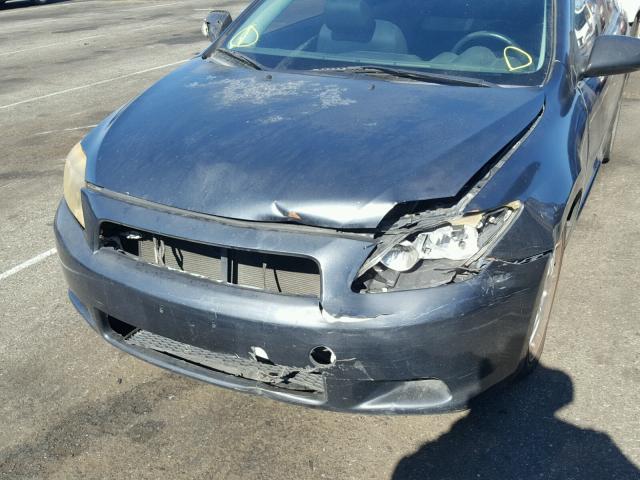 JTKDE177060081126 - 2006 TOYOTA SCION TC გრაფიტი ფოტო 9