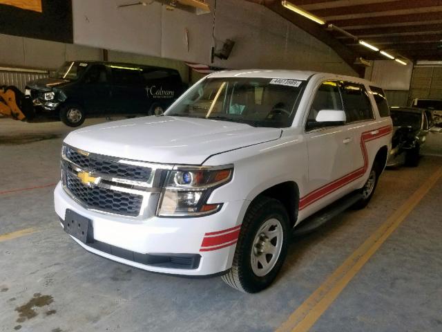 1GNSK3EC5FR511917 - 2015 CHEVROLET TAHOE SPEC WHITE photo 2