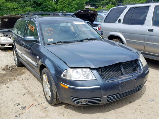 WVWYH63B62E197824 - 2002 VOLKSWAGEN PASSAT GLX GRAY photo 1