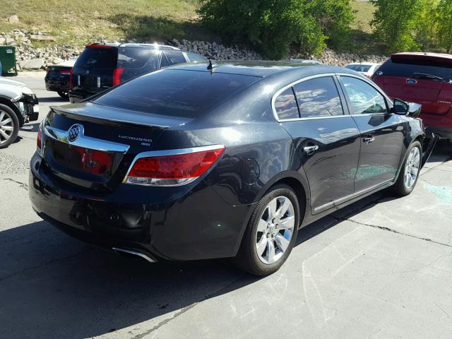 1G4GE5ED8BF378751 - 2011 BUICK LACROSSE C BLACK photo 4