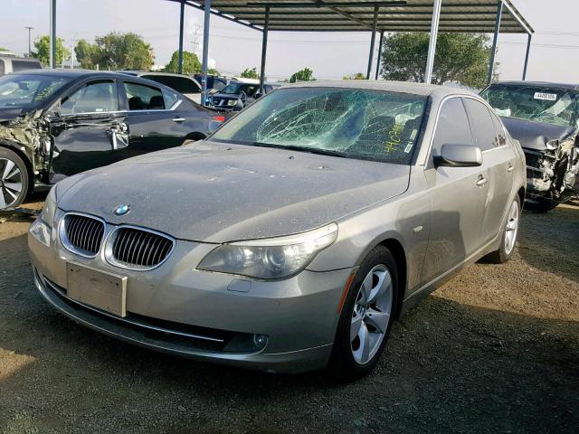 WBANU53598CT12985 - 2008 BMW 528 I GOLD photo 2