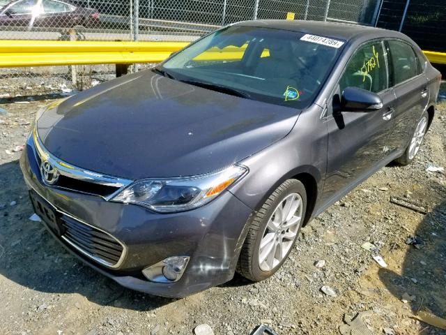 4T1BK1EB8DU053428 - 2013 TOYOTA AVALON BAS GRAY photo 2