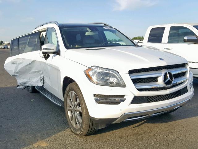 4JGDF2EE1FA549639 - 2015 MERCEDES-BENZ GL 350 BLU WHITE photo 1