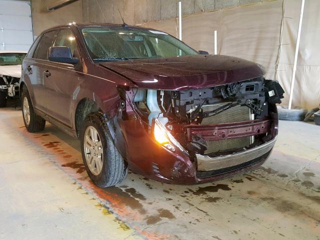 2FMDK3GC8BBA52762 - 2011 FORD EDGE SE BURGUNDY photo 1