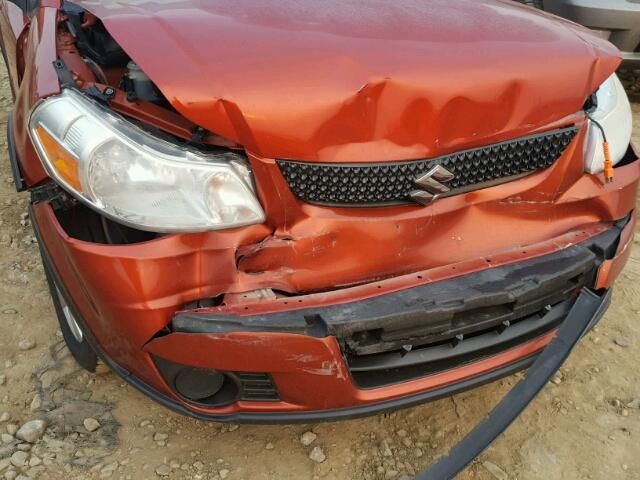 JS2YA5A20A6300008 - 2010 SUZUKI SX4 JX ORANGE photo 9