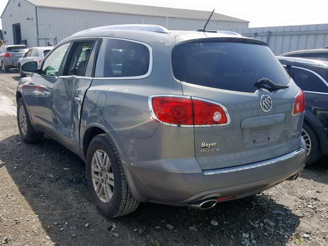 5GAER13728J138379 - 2008 BUICK ENCLAVE CX GRAY photo 3