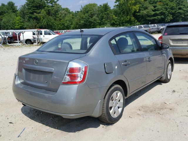 3N1AB61E99L693777 - 2009 NISSAN SENTRA 2.0 GRAY photo 4