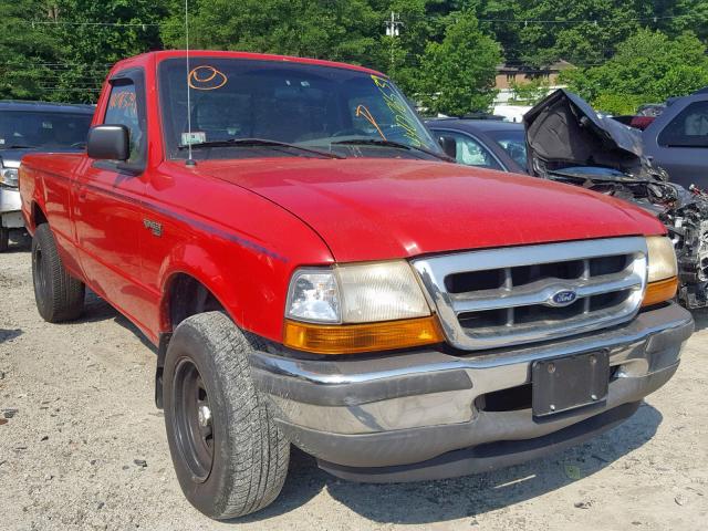 1FTYR10C0WPA28843 - 1998 FORD RANGER RED photo 1